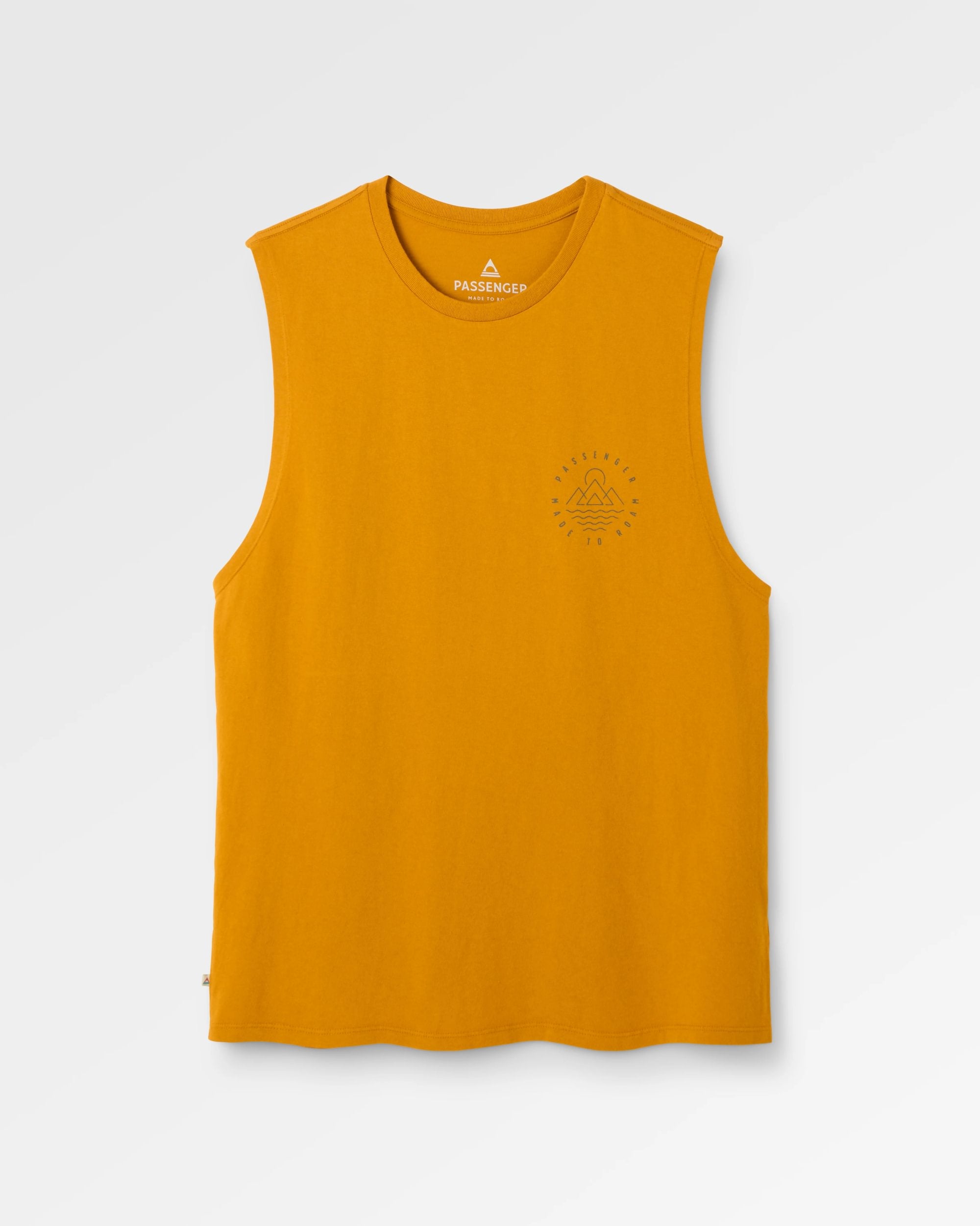 Escapism Vest - Retro Orange - Flatlay