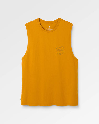 Escapism Vest - Retro Orange - Flatlay