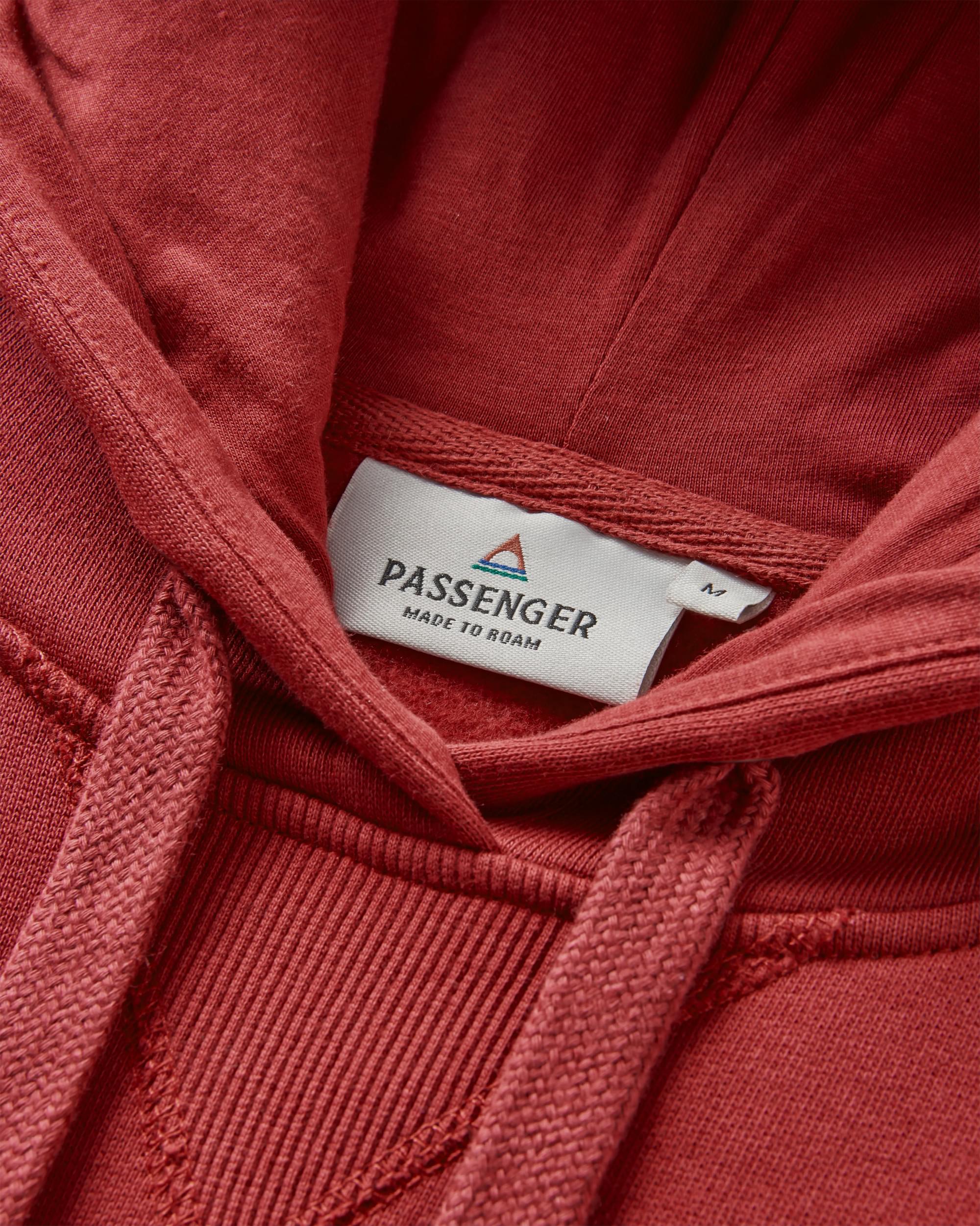 Made To Roam Hoodie - Forest Berry - Flatlay