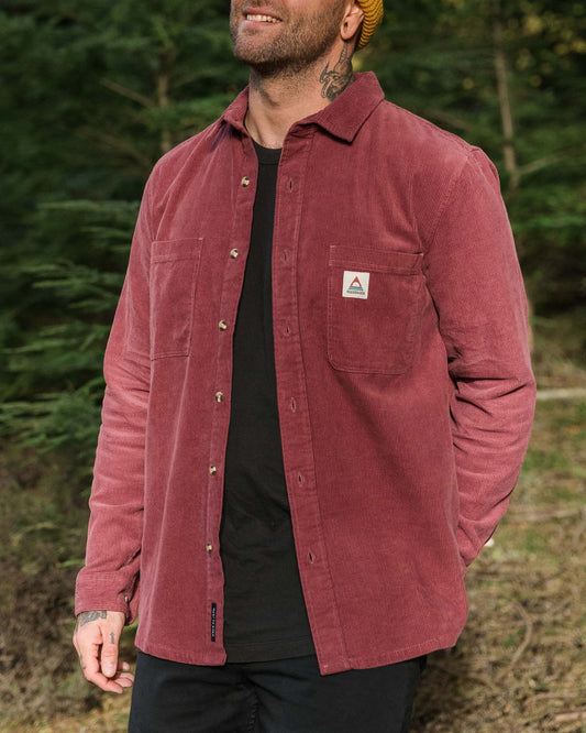 Backcountry Cord Shirt - Crushed Berry