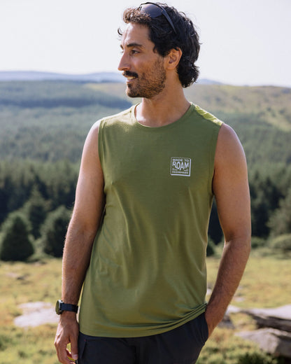 Solstice Drirelease® Active Vest - Clover/Tea Green - Lifestyle