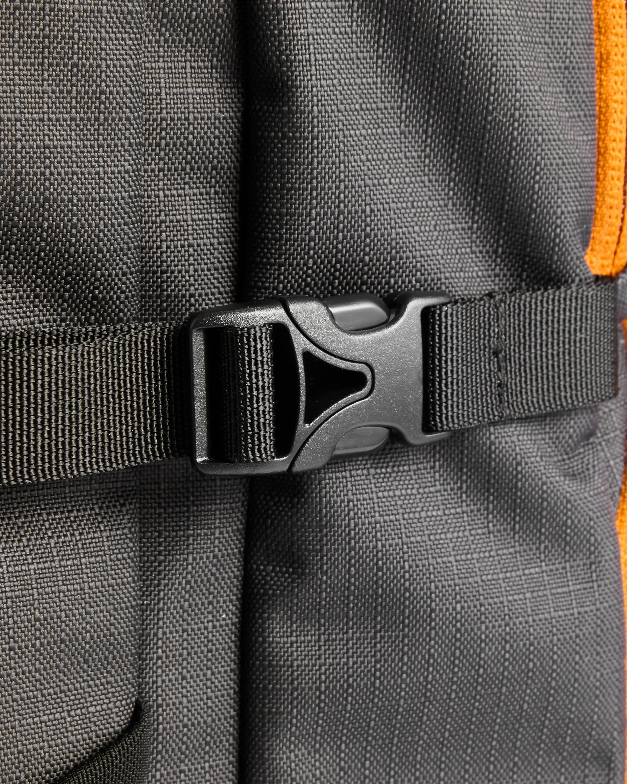 Atlas Recycled Backpack Duffel - Black - Flatlay