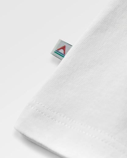 Classic Recycled Cotton Vest - White - Flatlay