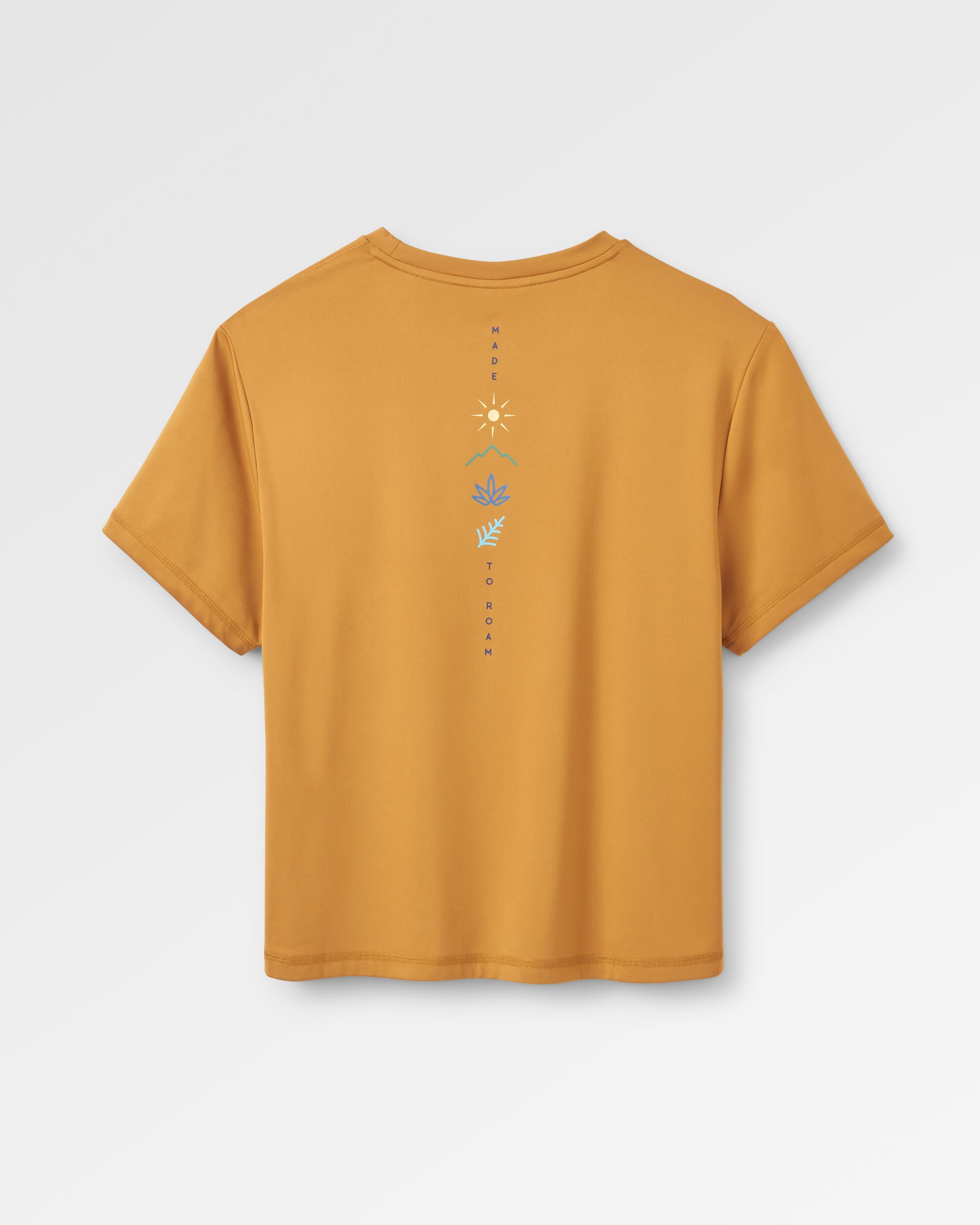Align Active Recycled T-Shirt - Dusty Ochre - Flatlay