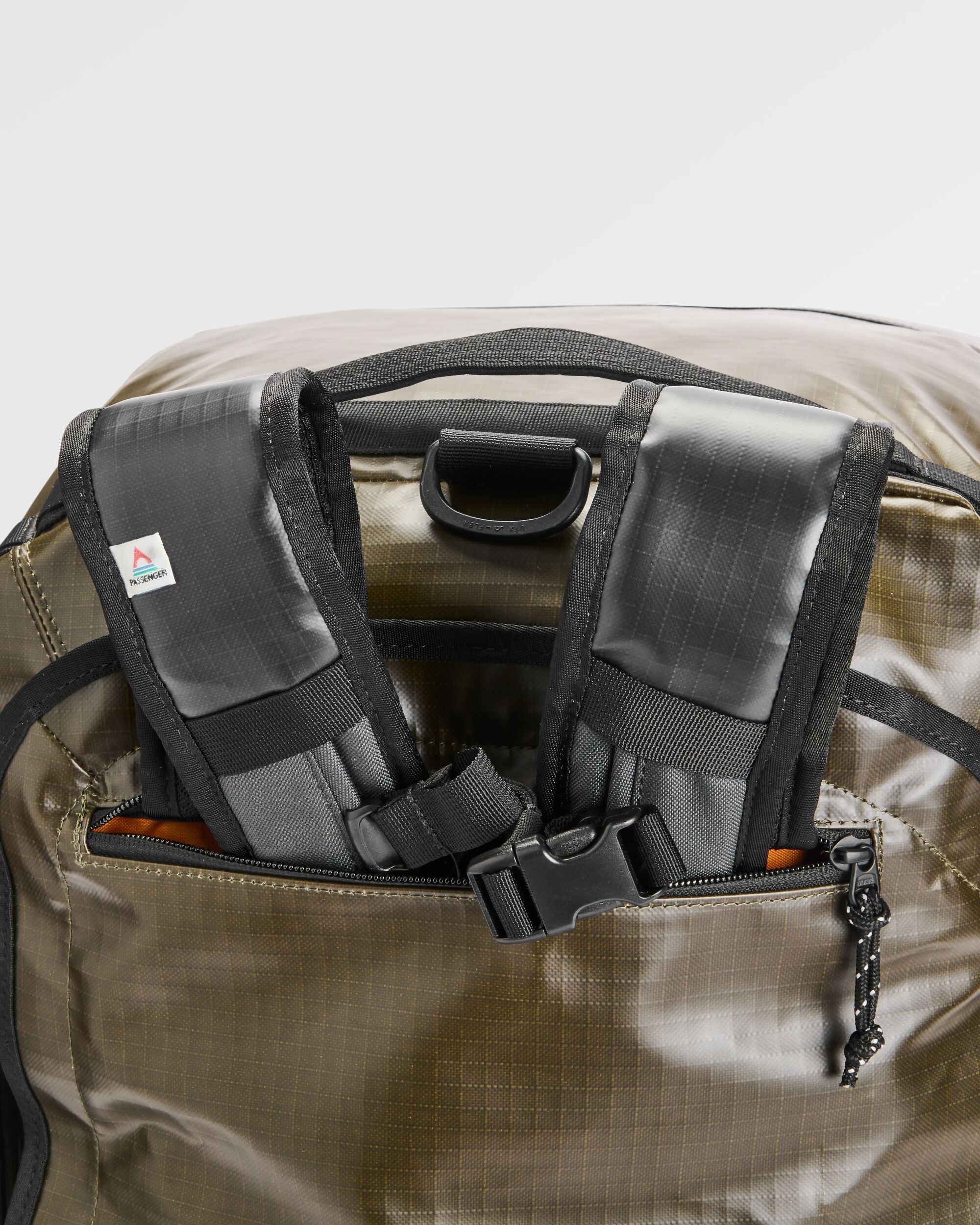 Roamer Recycled 60L Duffel Bag - Khaki - Flatlay