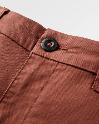 365 Trouser - Rust Brown - Flatlay