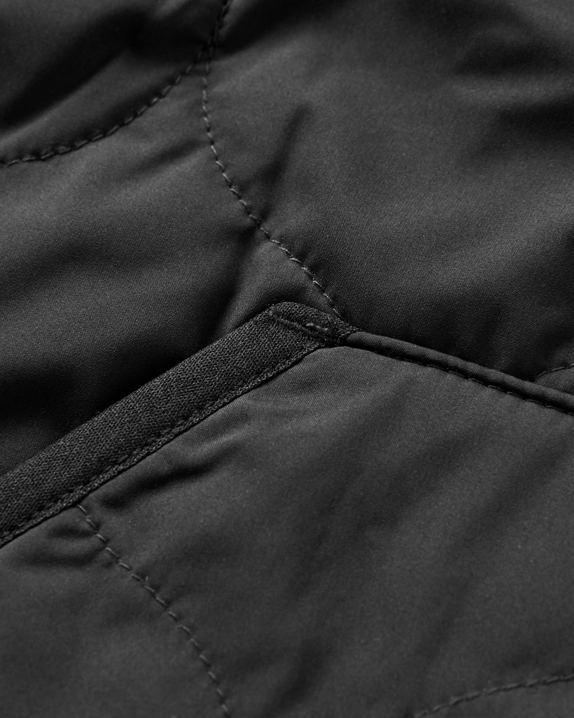 Hytte Recycled Fleece-lined Jacket - Black - Flatlay