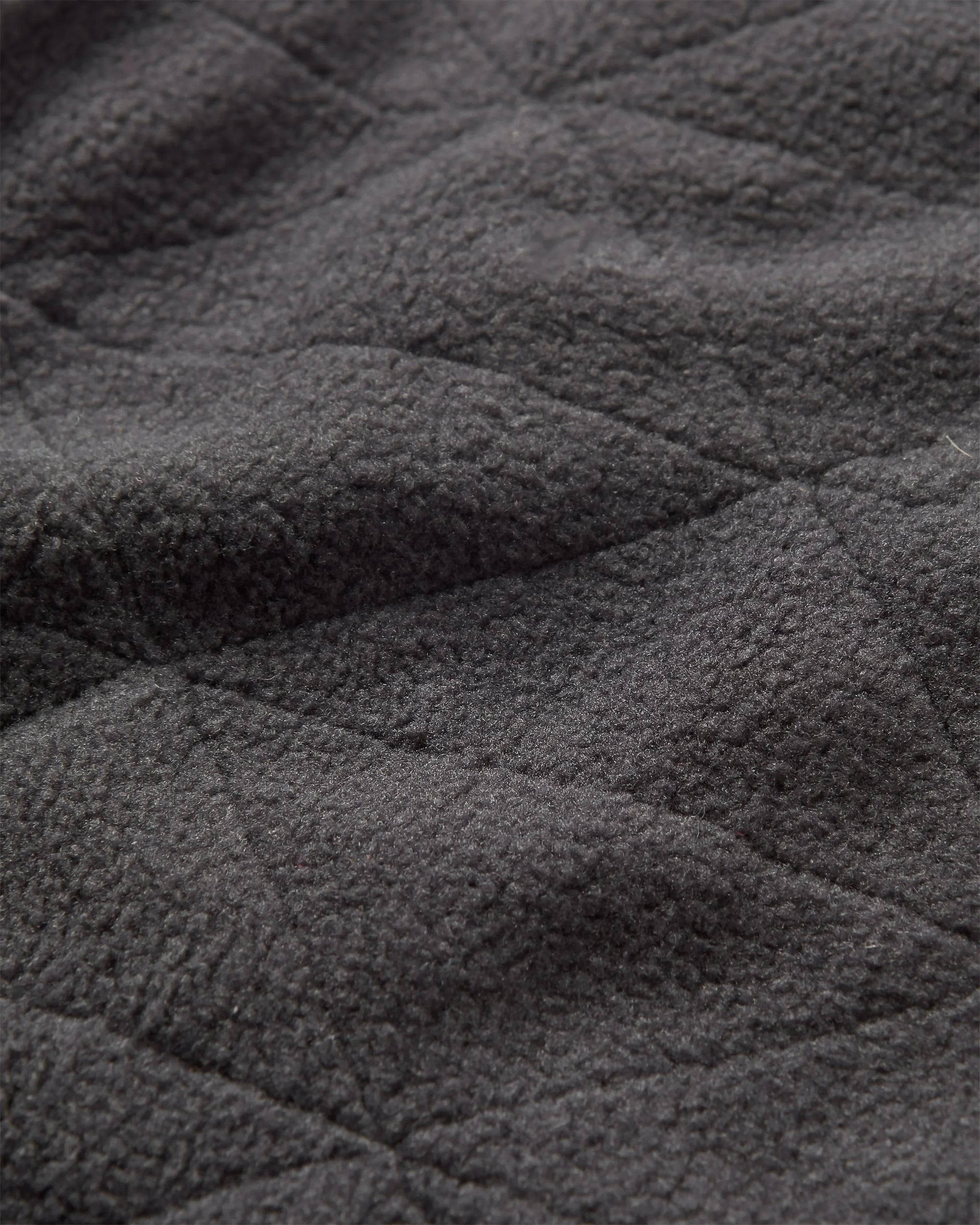 Homewood Recycled Quilted Jogger - Black - Flatlay