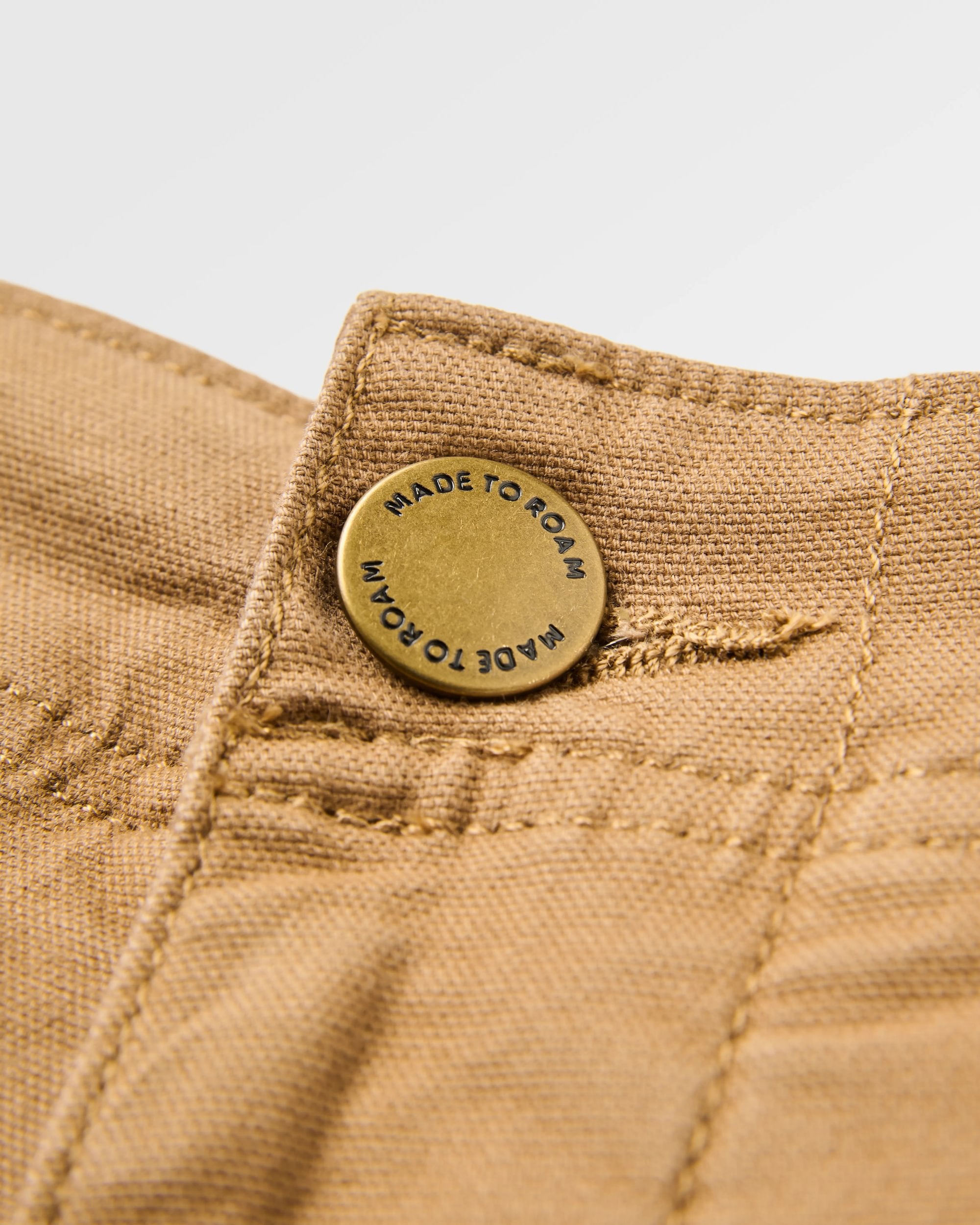 Lakeside Cargo Short - Caramel - Flatlay