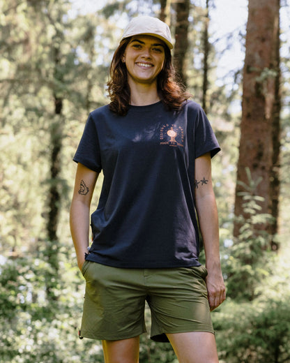 Ridescape Women's Drirelease® Active T-Shirt - Faded Black - Lifestyle