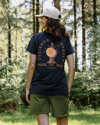 Ridescape Women's Drirelease® Active T-Shirt - Faded Black - Lifestyle