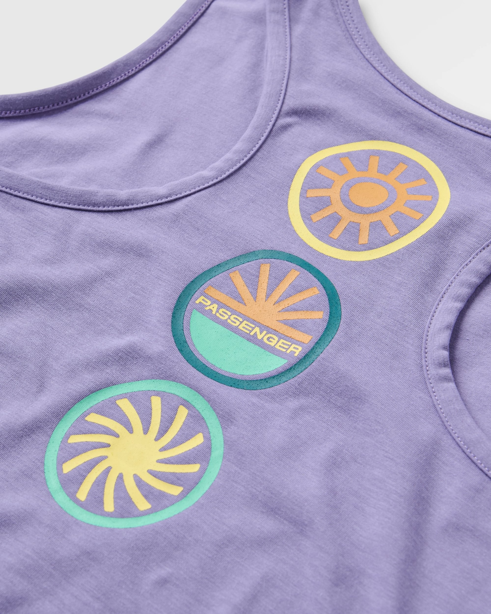 Chase The Light Drirelease® Active Vest - Purple Haze - Flatlay