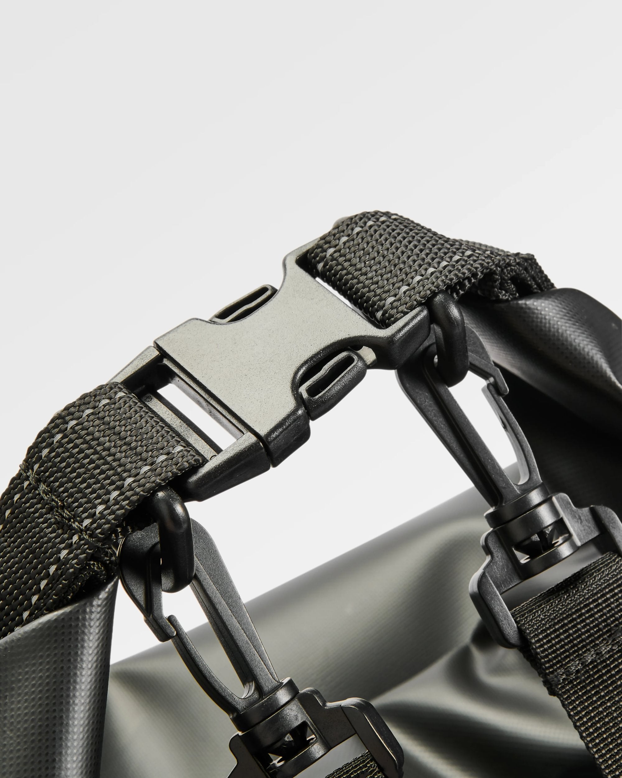 Tide 30L Recycled Dry Bag  - Black - Flatlay