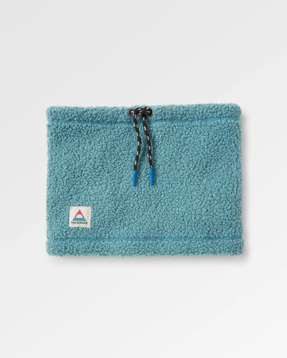 Ash Recycled Sherpa Fleece Snood - Arctic - Flatlay