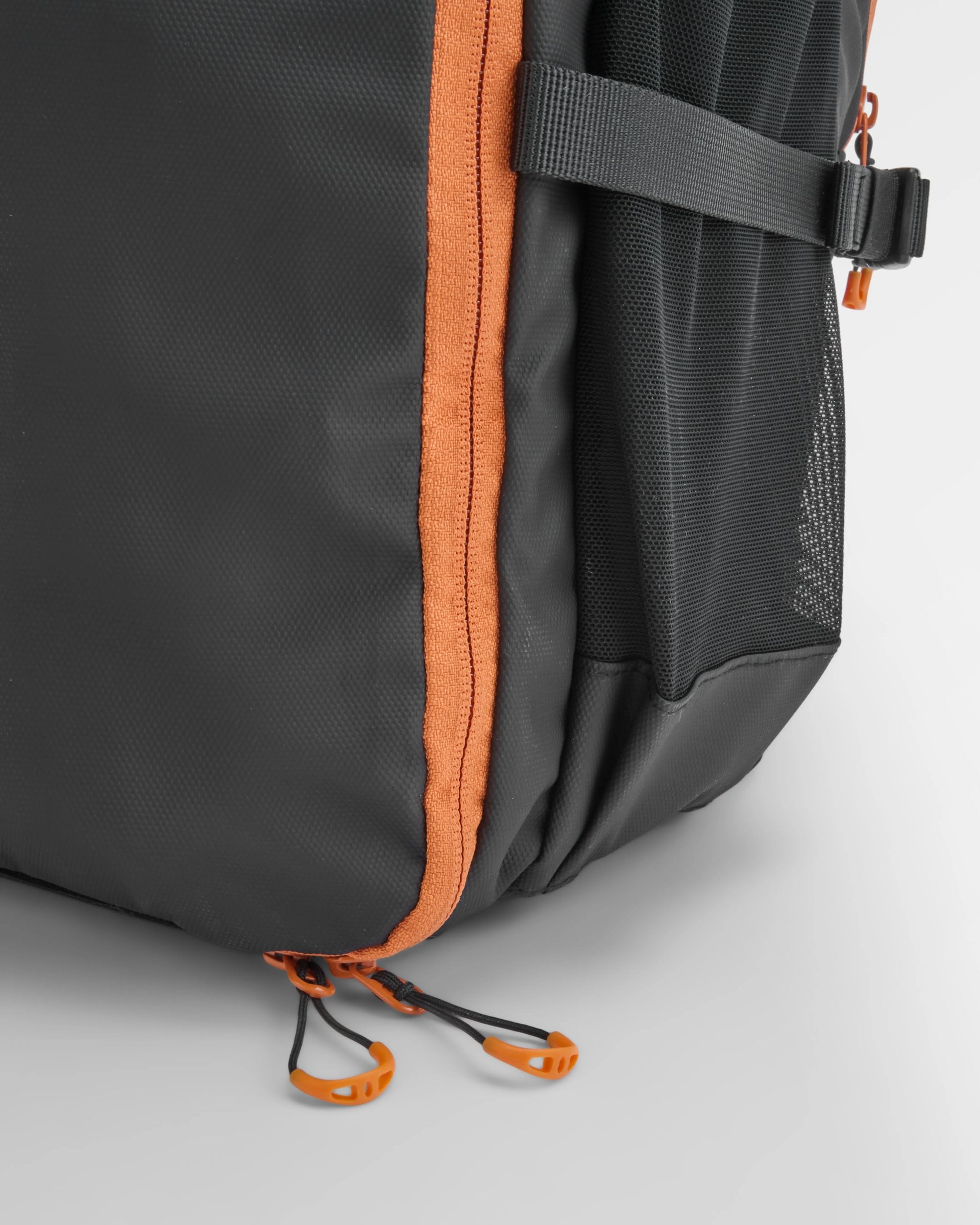 Atlas Recycled Backpack Duffel - Black - Flatlay