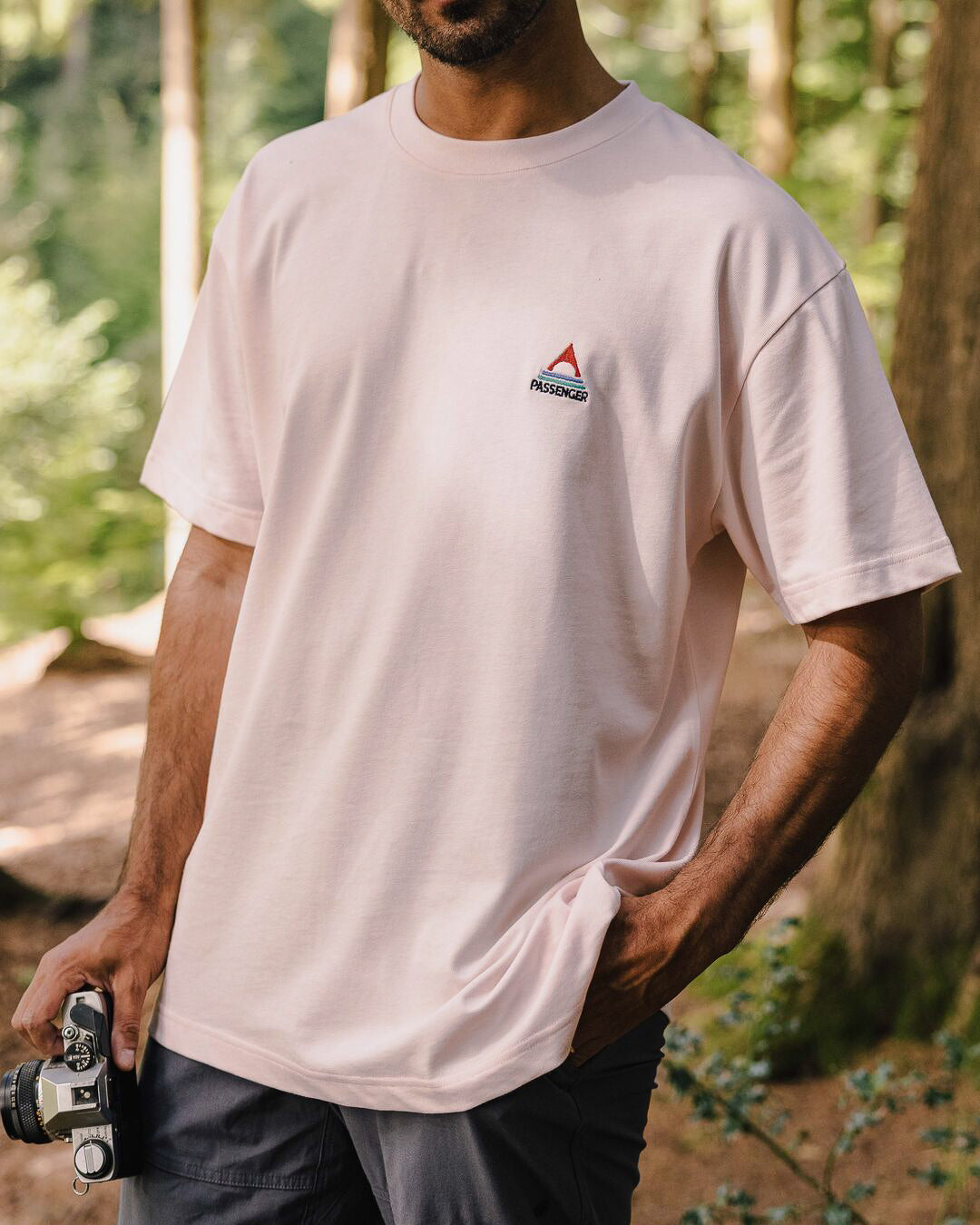 Vita Organic Relaxed Fit T-Shirt - Barely Pink