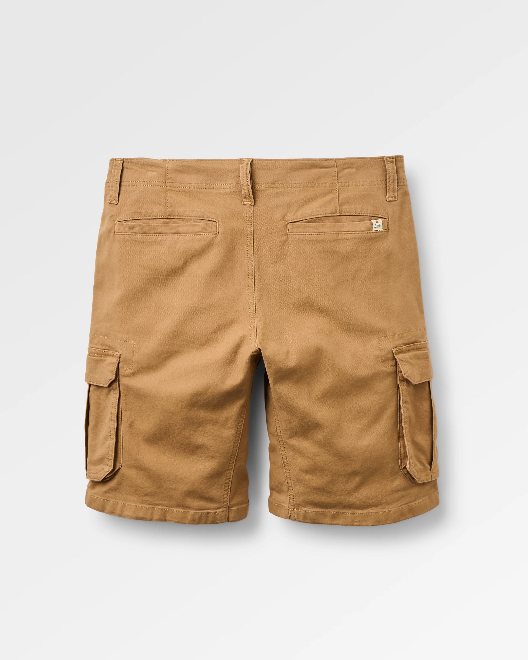 Lakeside Cargo Short - Caramel - Flatlay
