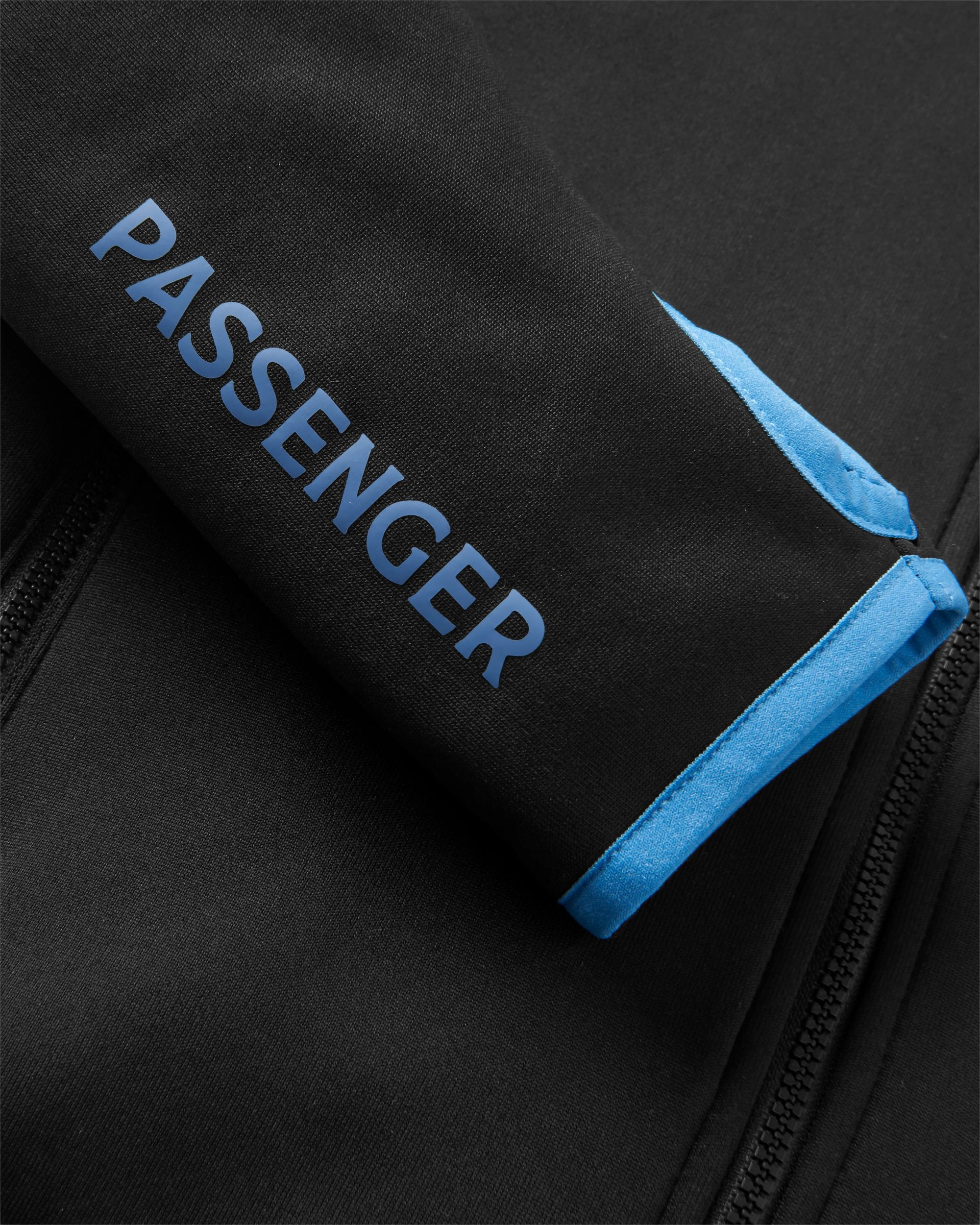 Wintergreen Recycled Polartec® Fleece Hoodie - Black - Flatlay