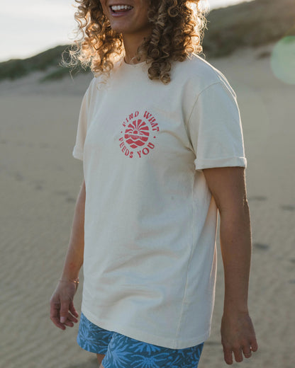 Rediscover Recycled Cotton T-Shirt - Birch