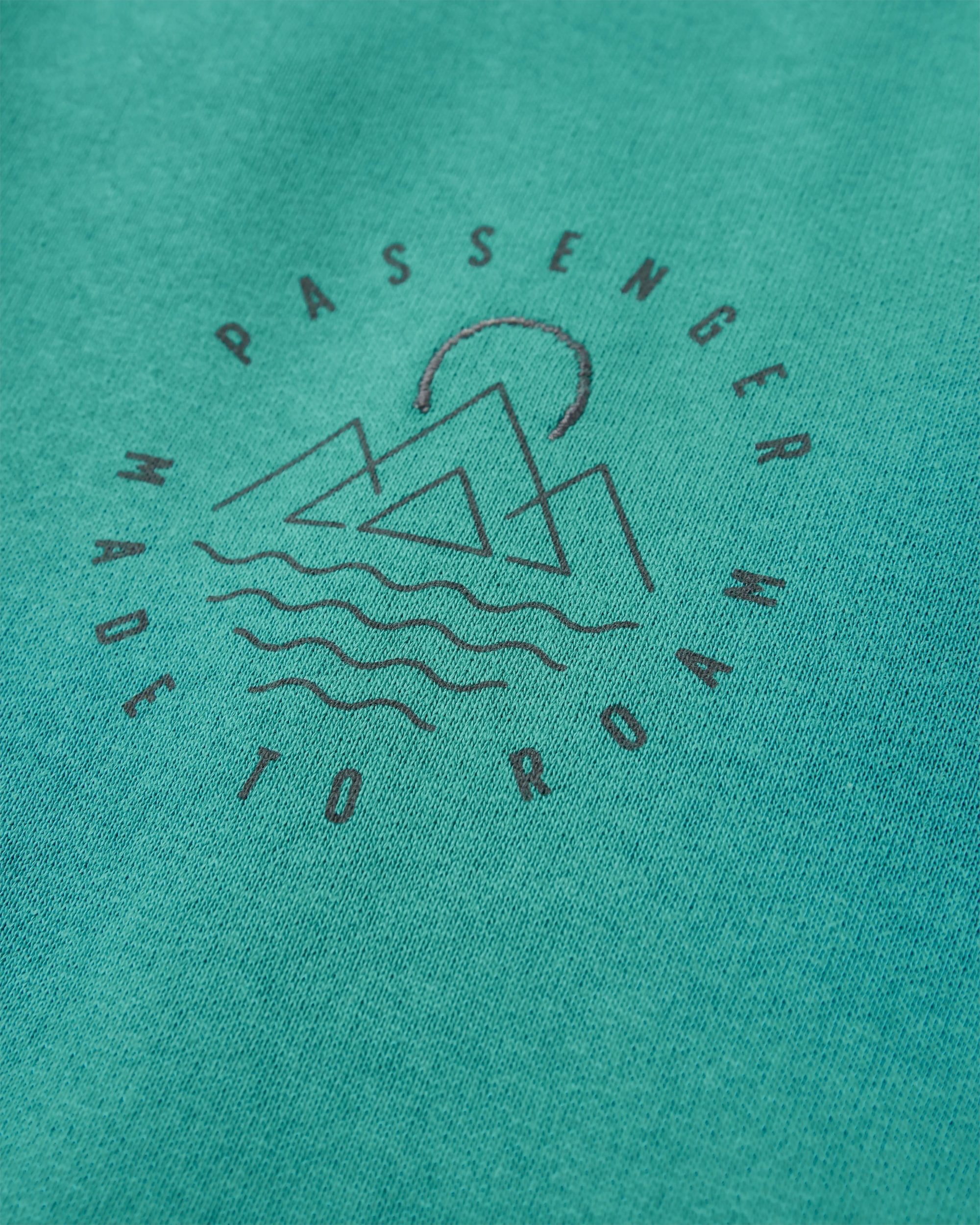 Remote Recycled Cotton Sweatshirt - Greenlake - Flatlay