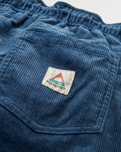 Drifter Cord Short - Rich Navy - Flatlay