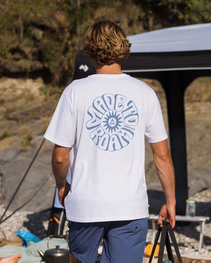 Easy Days Recycled Cotton T-Shirt - White - Lifestyle