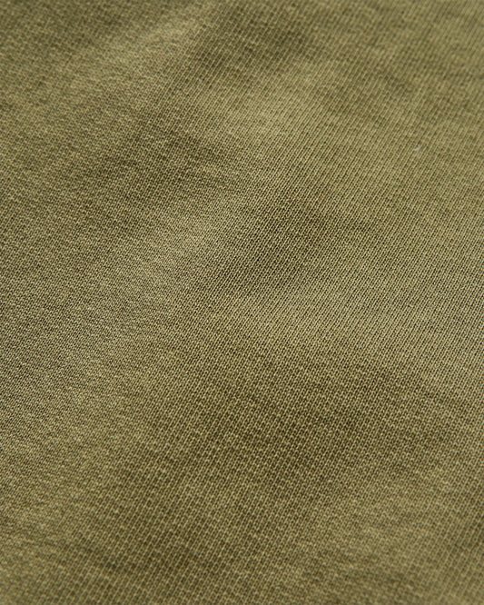 Heritage Recycled Cotton Sweatshirt - Khaki