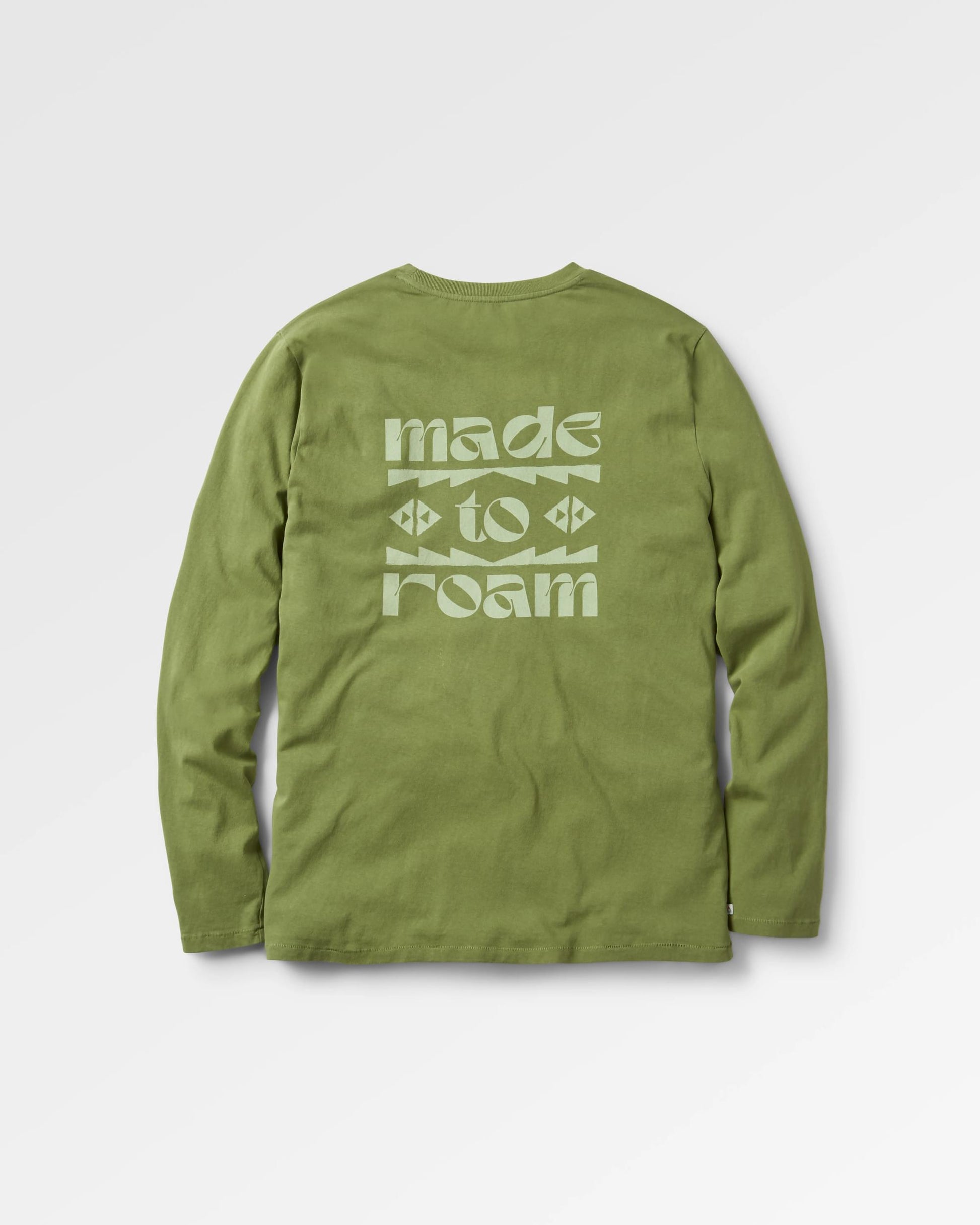 Sunrise Recycled Cotton Ls T-Shirt - Loden Green
