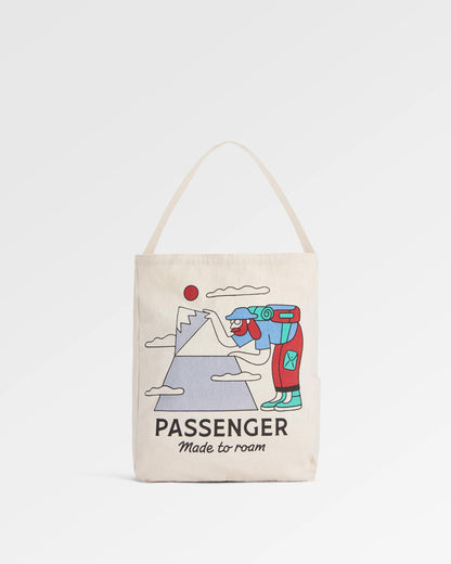 Sneaky Peak Organic Cotton Tote Bag - Multi - Passenger