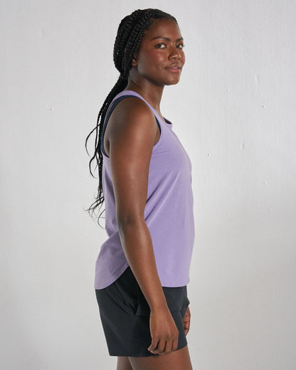 Chase The Light Drirelease® Active Vest - Purple Haze - Studio Model