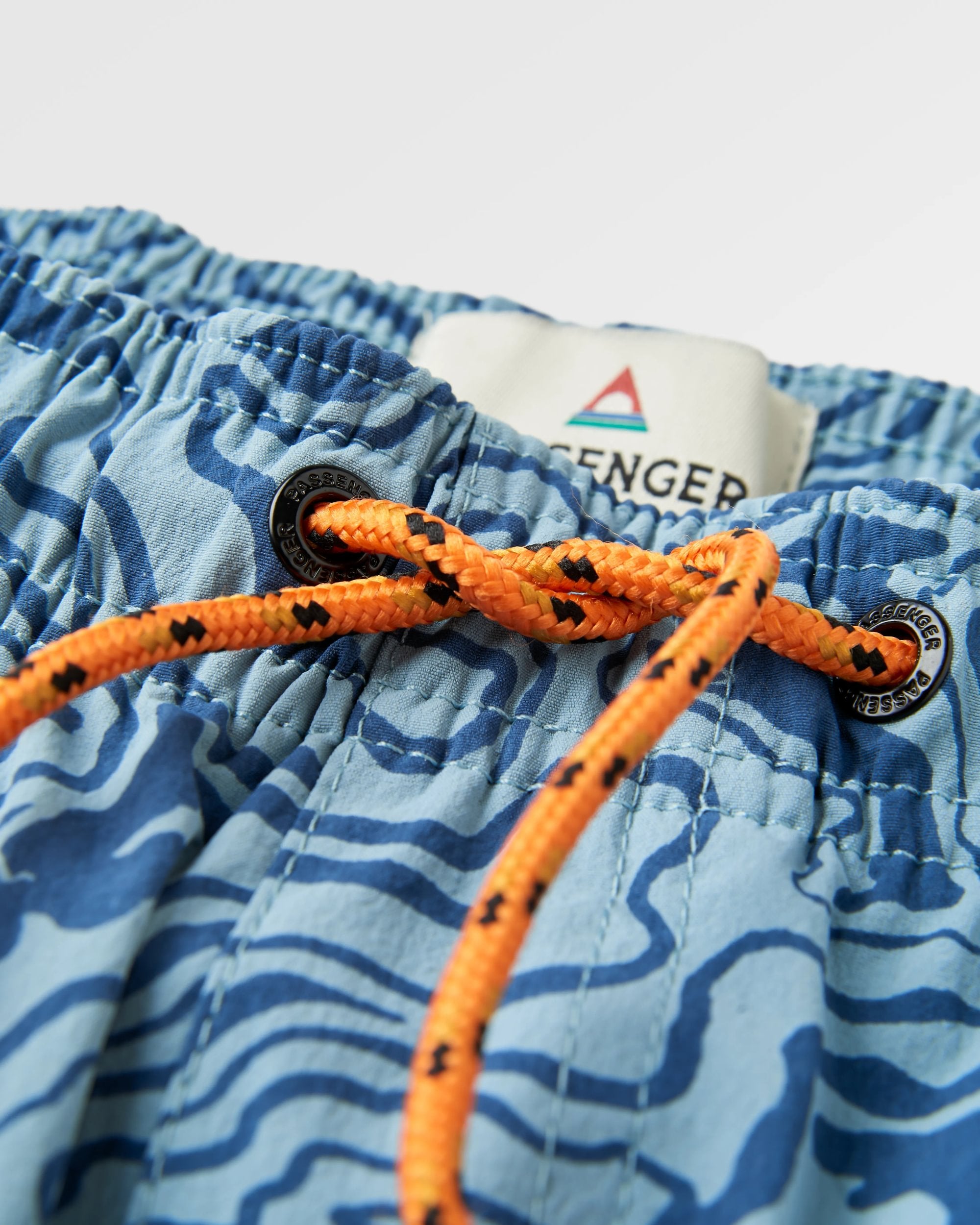 Drifter NetPlus® Swim Lined Short - Strata Swirl Arctic - Flatlay