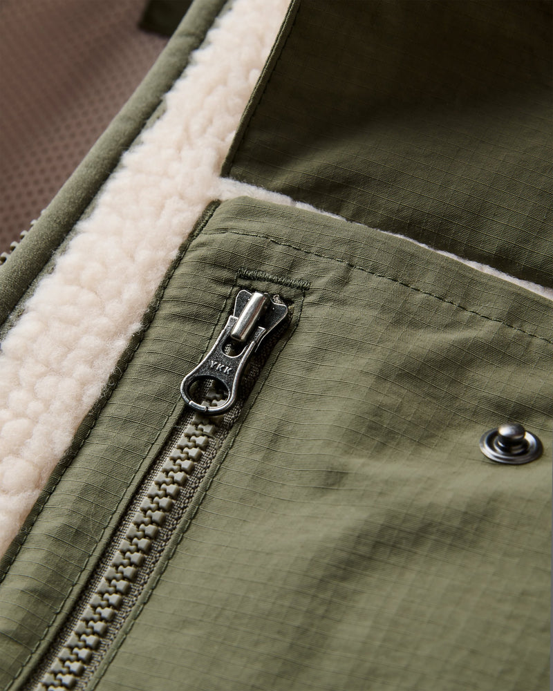 Valiant Deep Pile Fleece Off White – Passenger
