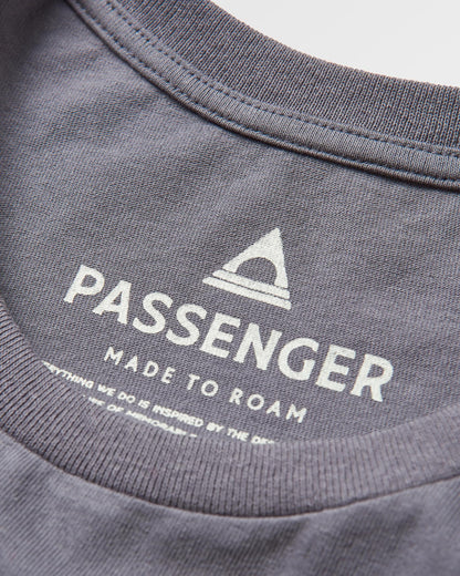 Penida T-Shirt - Charcoal - Flatlay