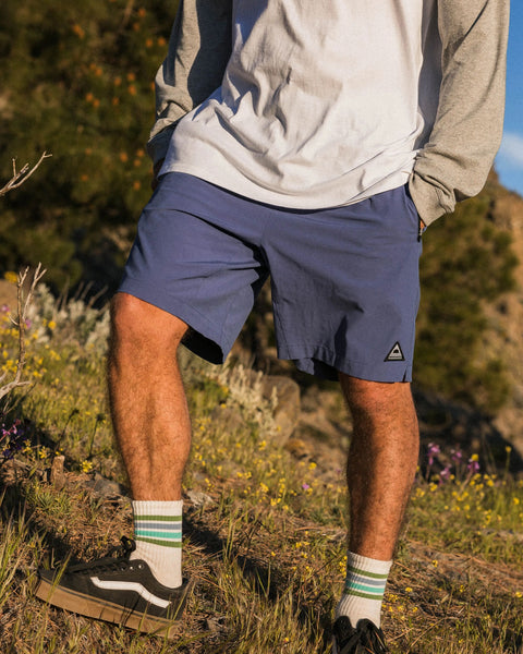 パンツ Indigo Field Shorts DENIM TUCK FIELD SHORTS – OBLIGE