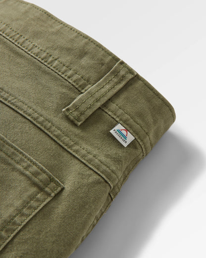Vantage Organic Cotton Trouser - Khaki - Flatlay