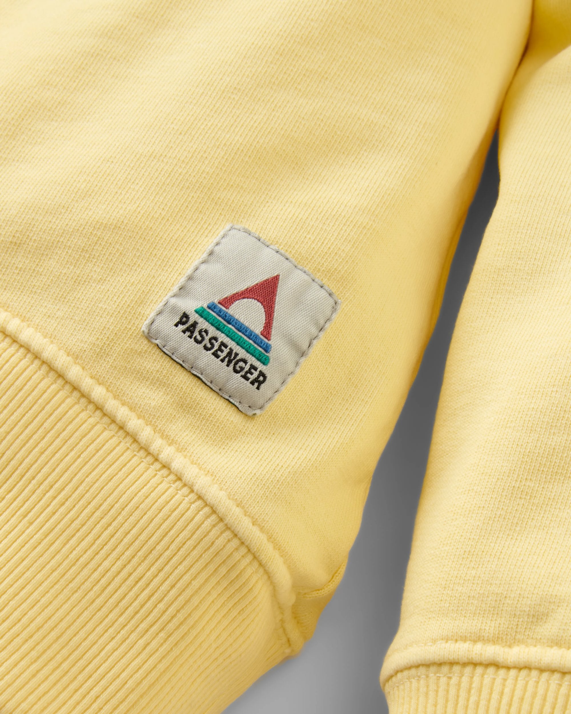 Heritage Recycled Cotton Relaxed Fit Sweatshirt - Sunlight - Flatlay