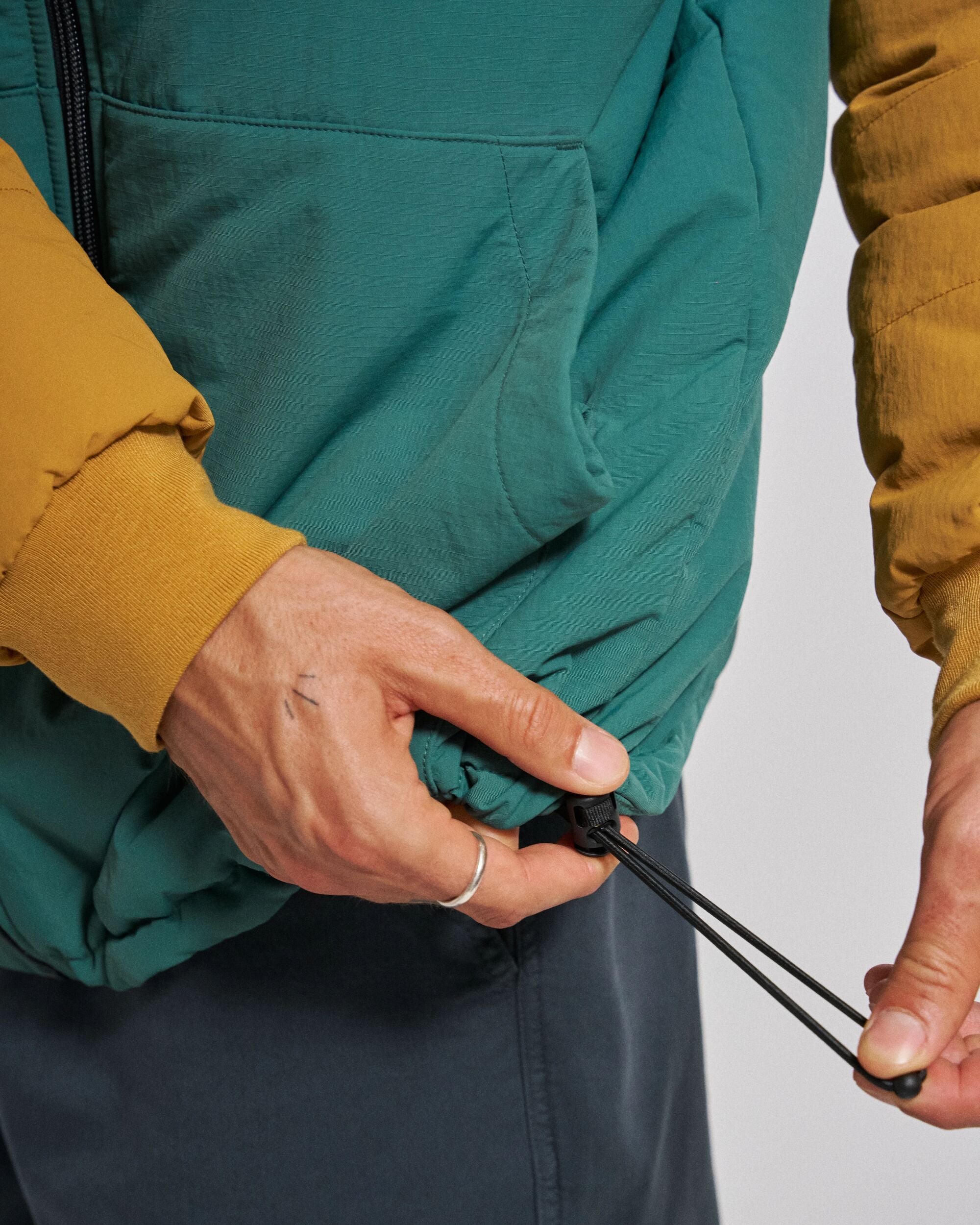 Oceanic Insulated Full Zip Jacket Dusty Ochre/Deep Ocean – Passenger
