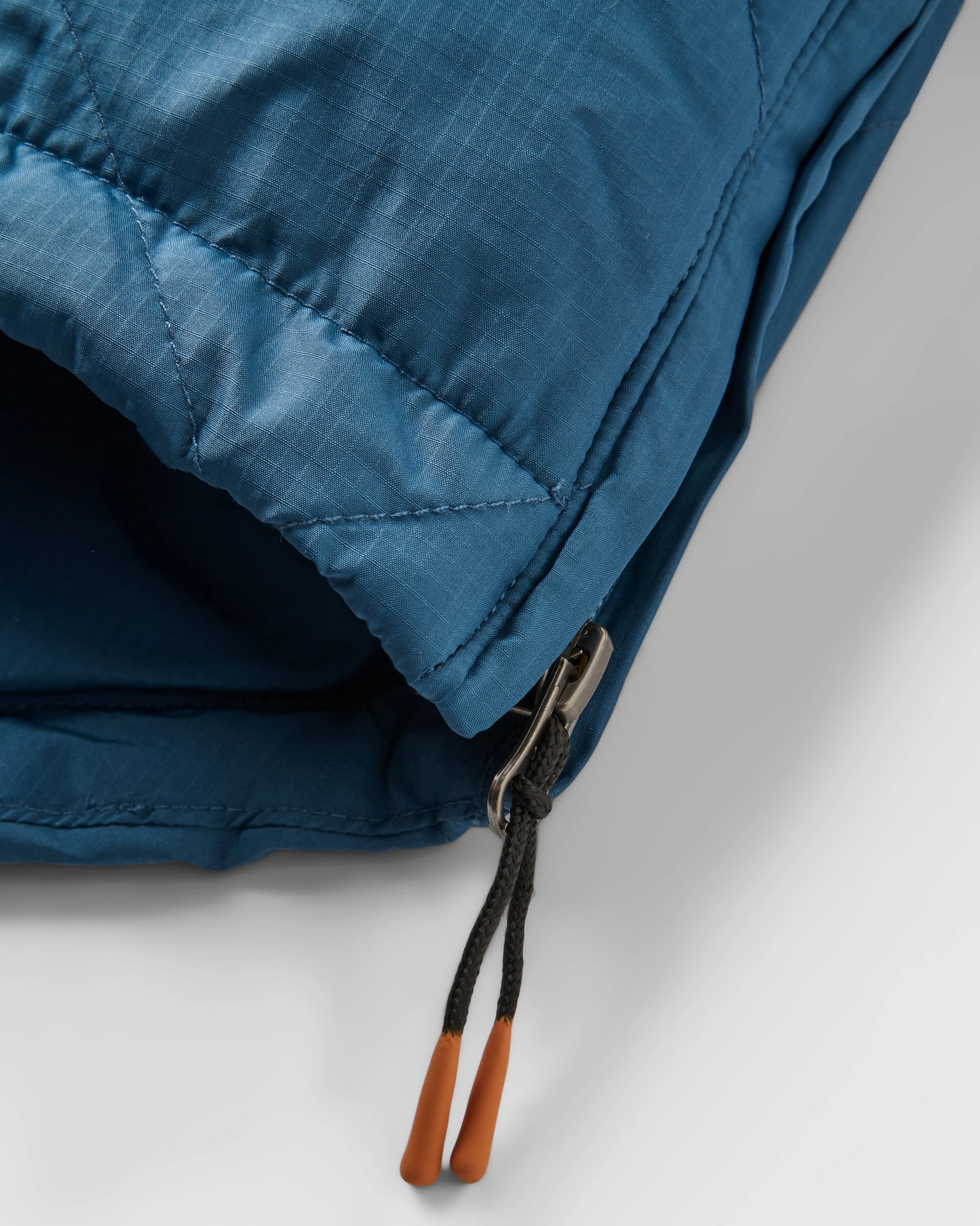 Ocean Recycled Insulated Anorak - Ensign Blue - Flatlay