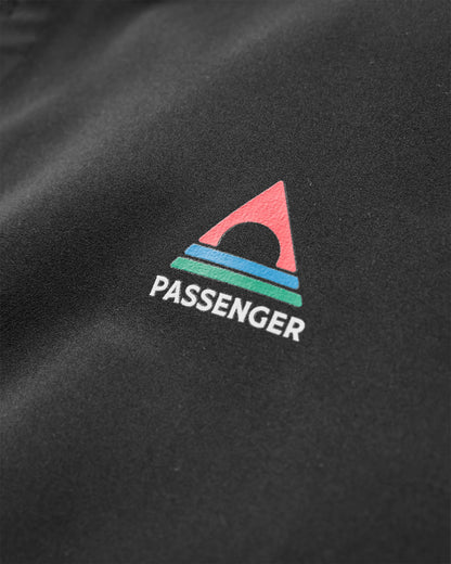 Five Element Waterproof Jacket - Black - Flatlay