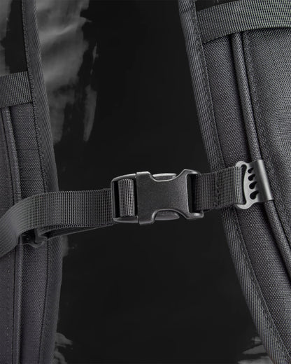 Roamer Recycled 40L Duffel Bag - Black - Flatlay