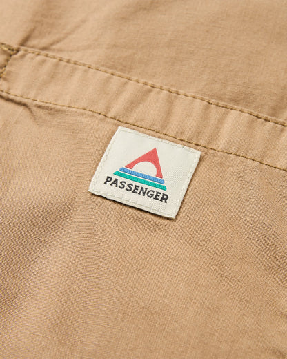 Shuffle Light Short Dungarees - Elmwood - Flatlay