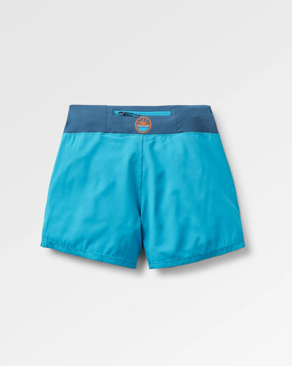 Roundtrip Recycled Trail Short - Bluejay - Flatlay