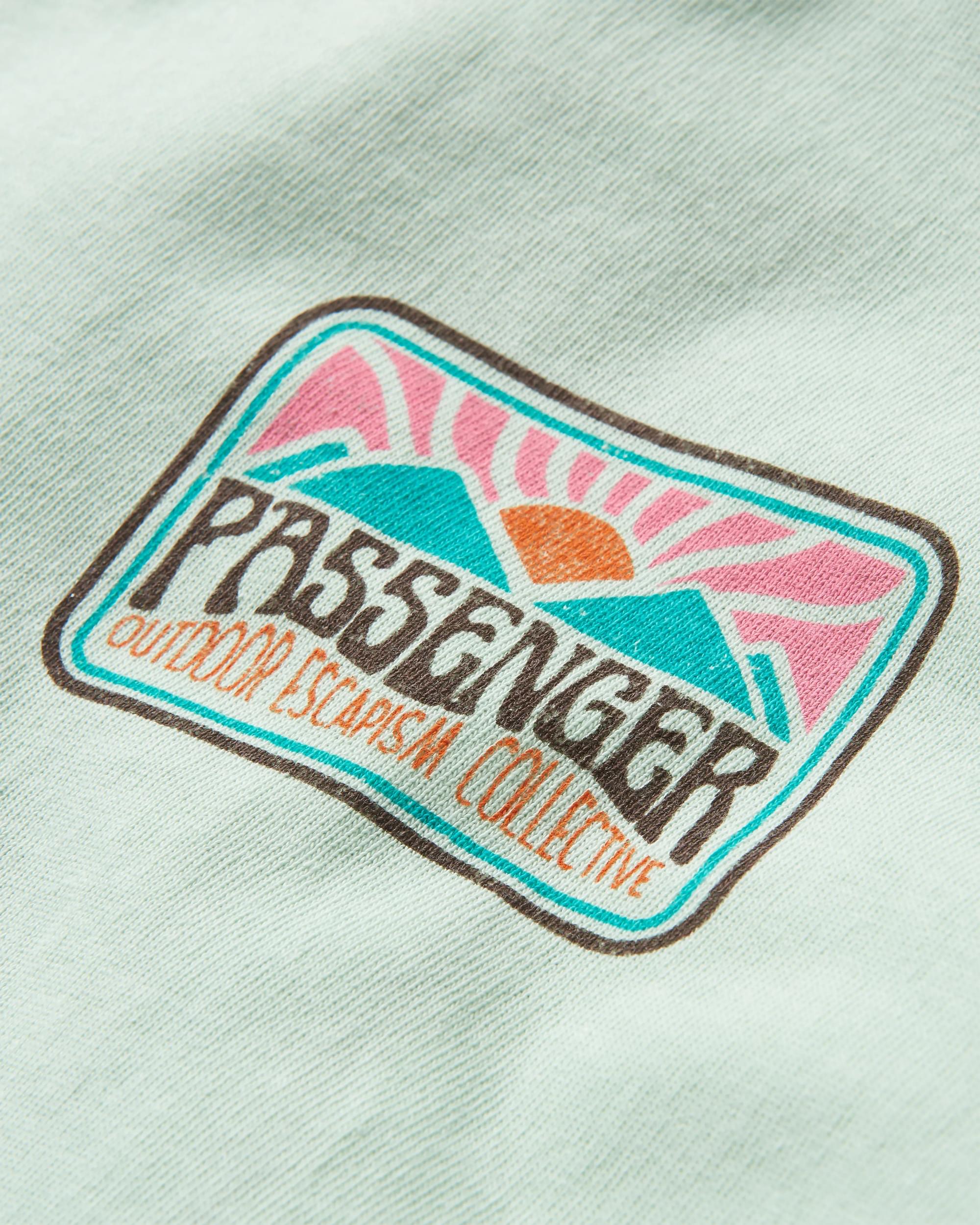 Golden Hour Recycled Cotton T-Shirt - Surf Spray - Flatlay