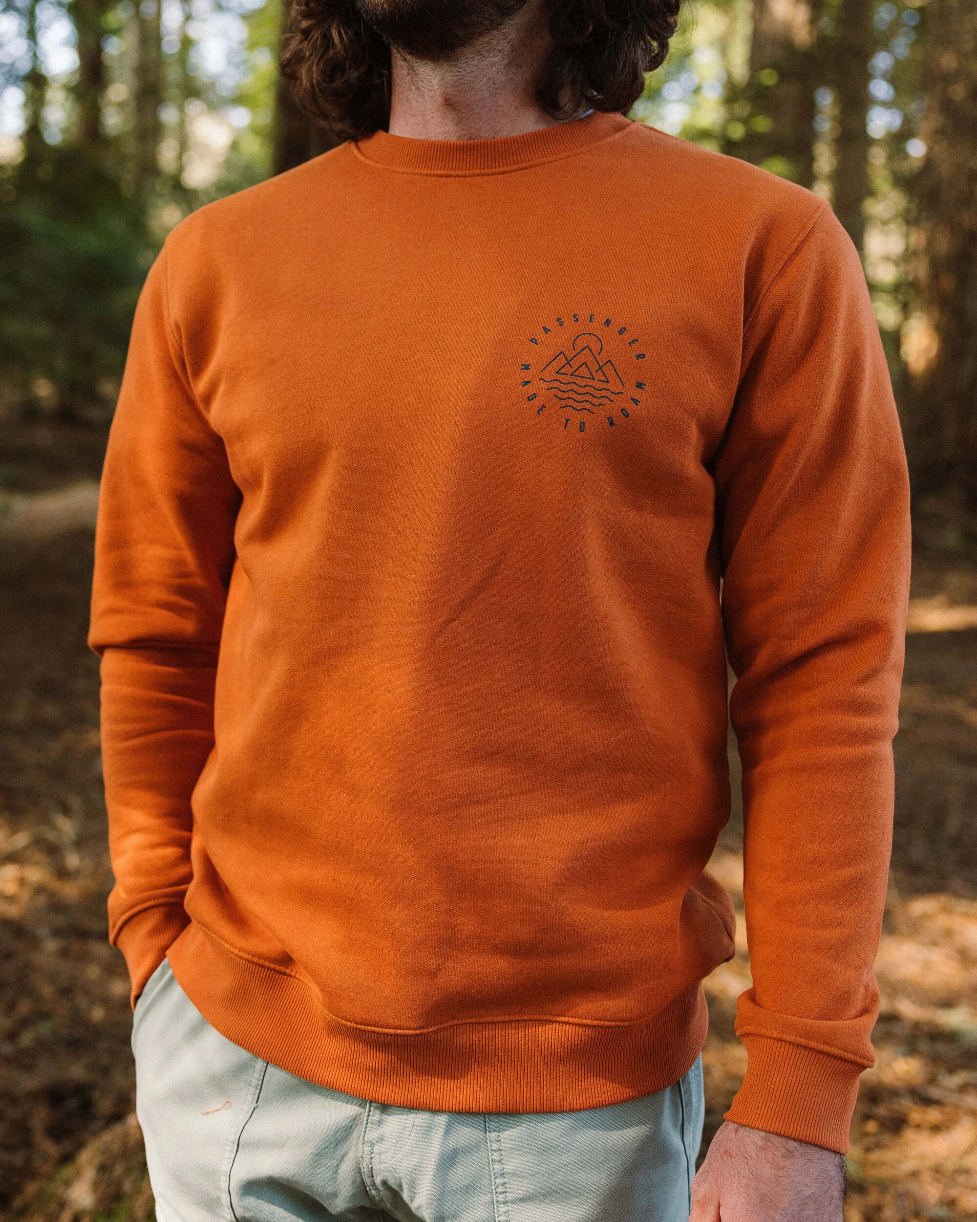 Escapism Sweatshirt - Sunset Orange - Lifestyle