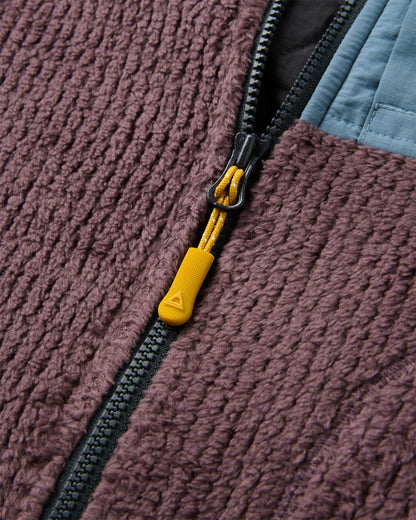 Venturescape Men's Fleece Vest - Brambleberry - Flatlay
