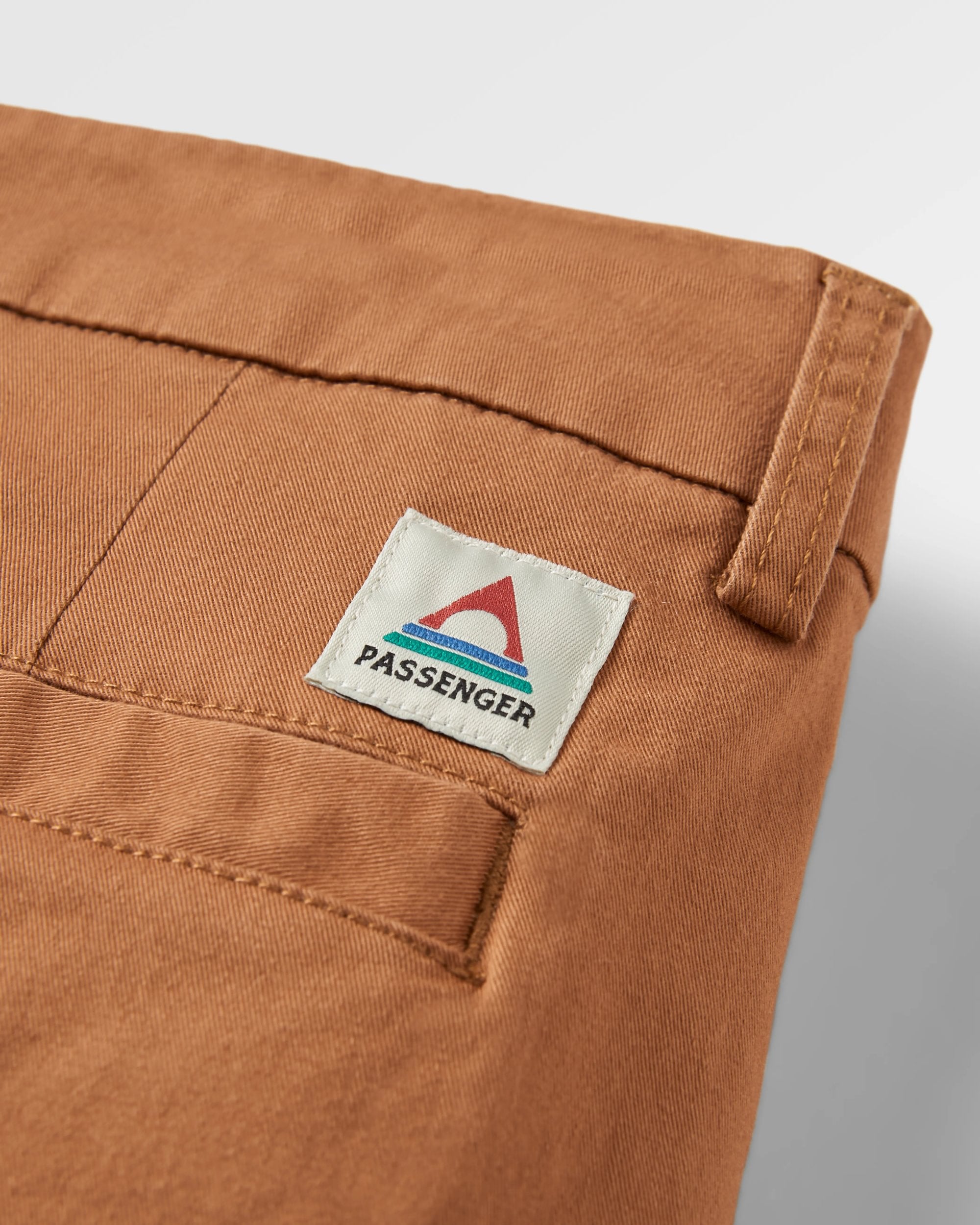 365 Organic Cotton Short - Toffee - Flatlay