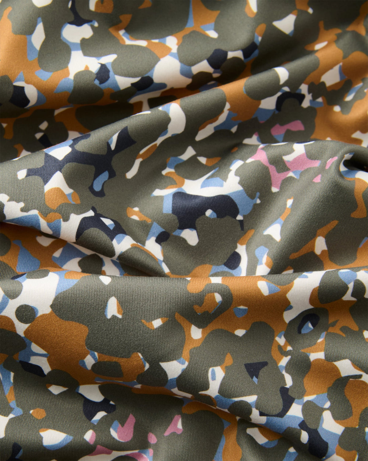 Mist Snood - Powder Camo Dusty Olive - Flatlay