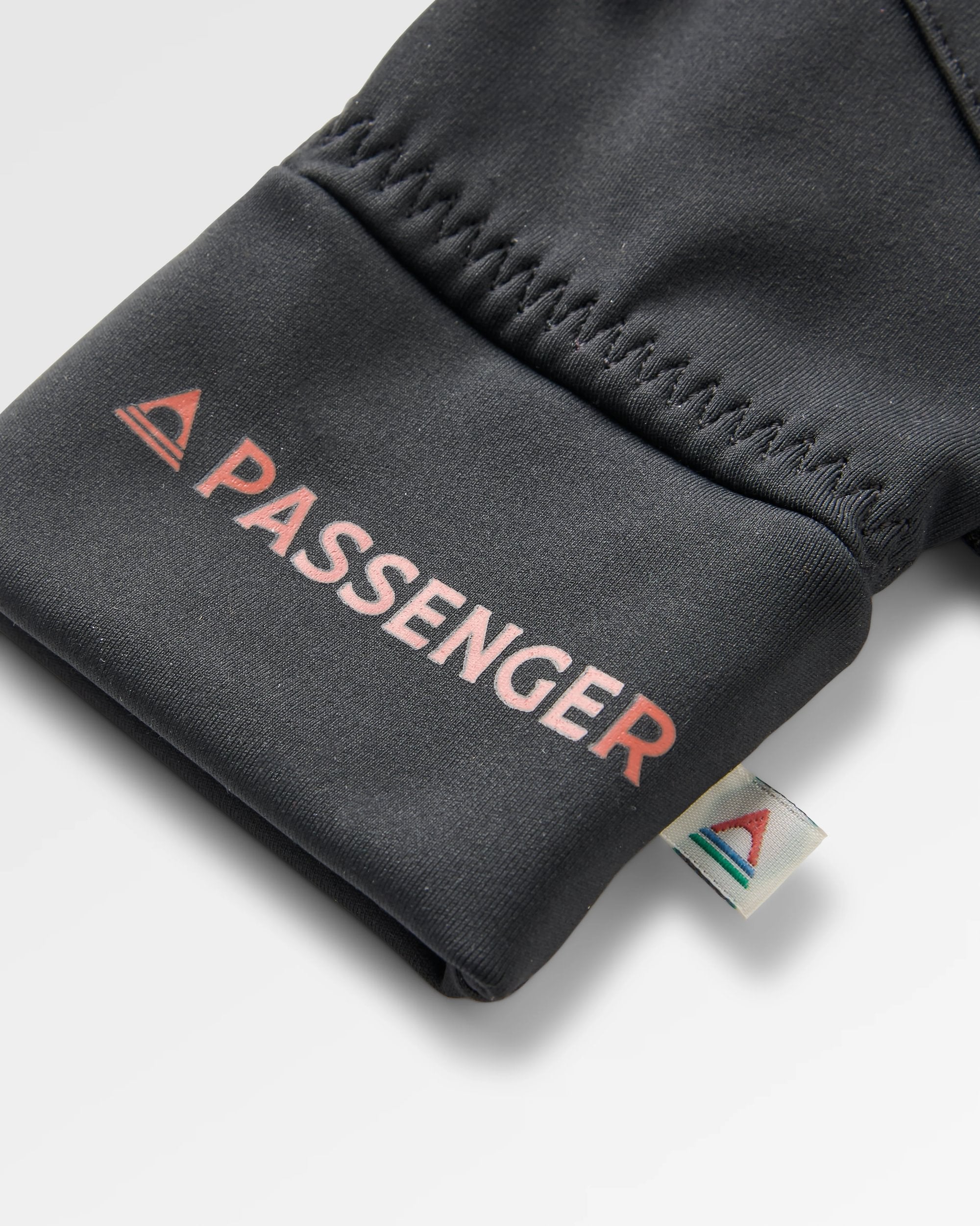 Jacks Touch Screen Gloves - Black - Flatlay