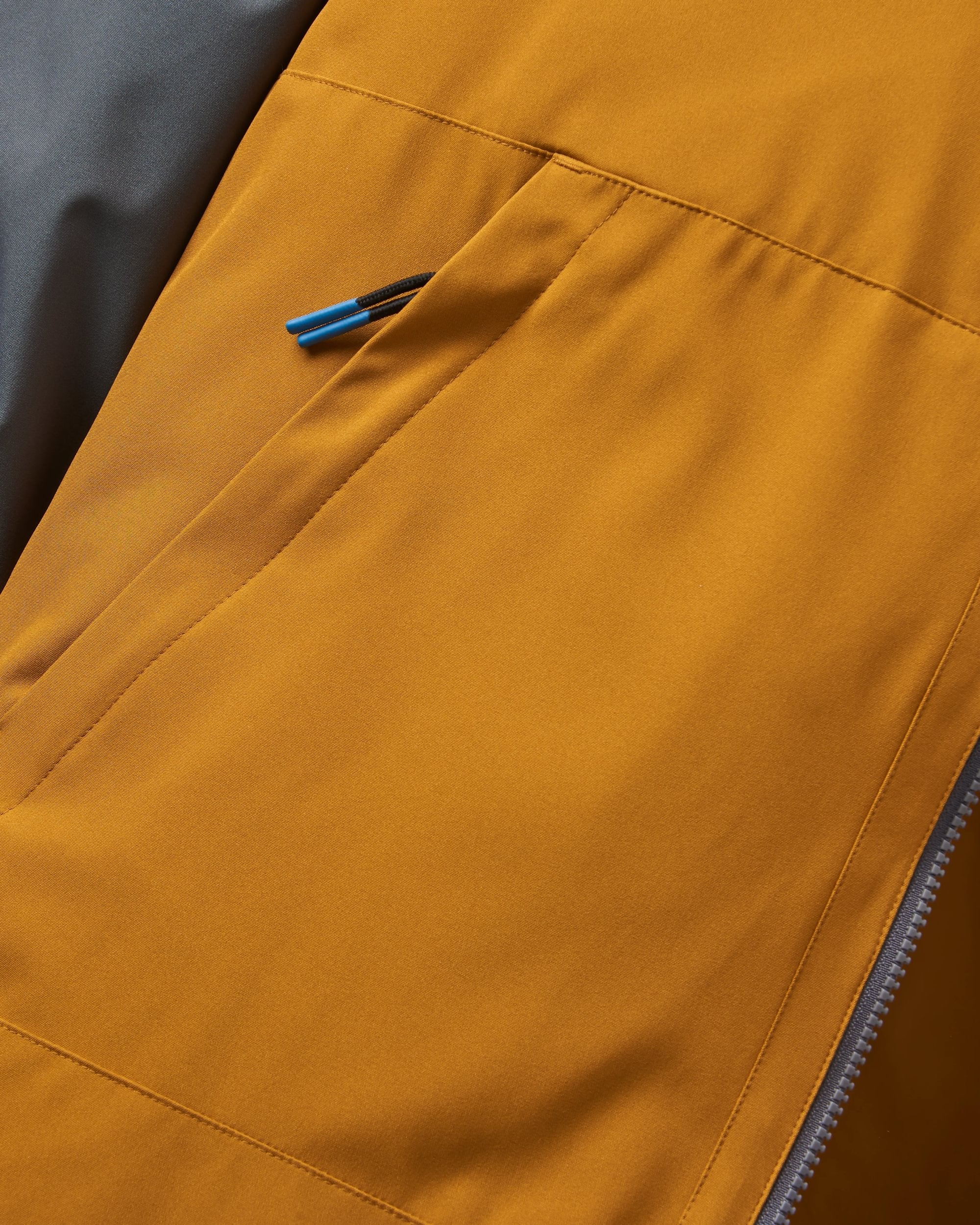 Lumi Insulated Parka - Golden Brown - Flatlay