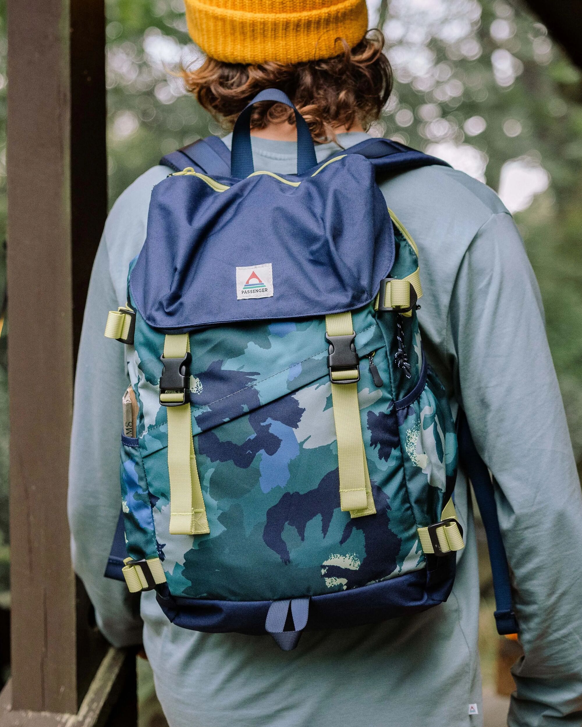 Boondocker Recycled 26L Backpack - Alpine Camo Rain Forest - Lifestyle
